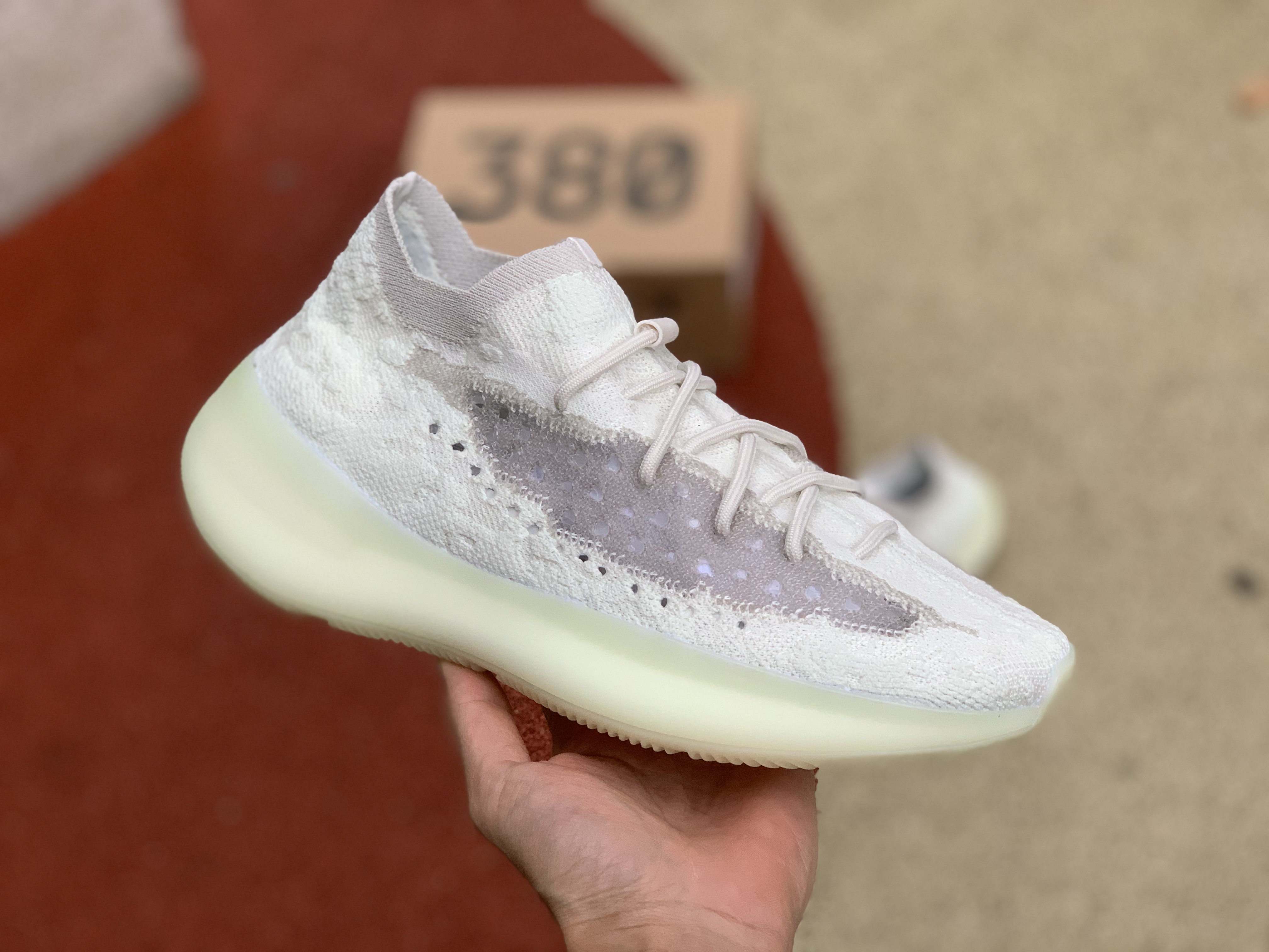 Adidas Yeezy Boost 380 Calcite Glow Gz8668  19 - www.kickbulk.cc